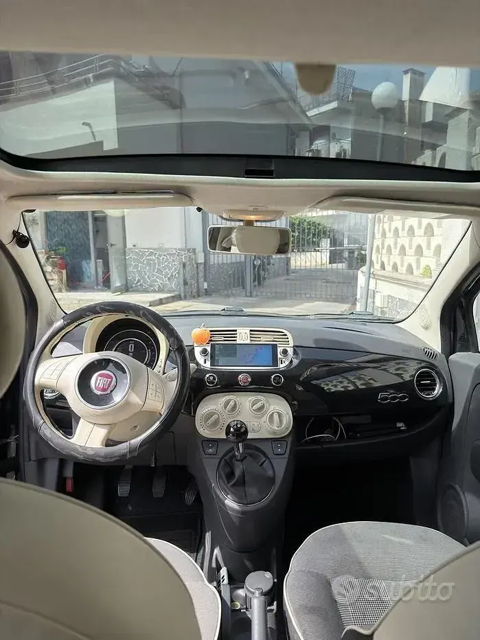 Usata Fiat 500 95 CV (69 kW) 2015 Nero Berlina