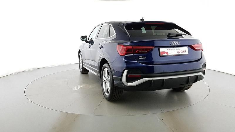 Usata Audi Q3 Sportback S-Line 150 CV (110 kW) 2024 Blu navarra met SUV