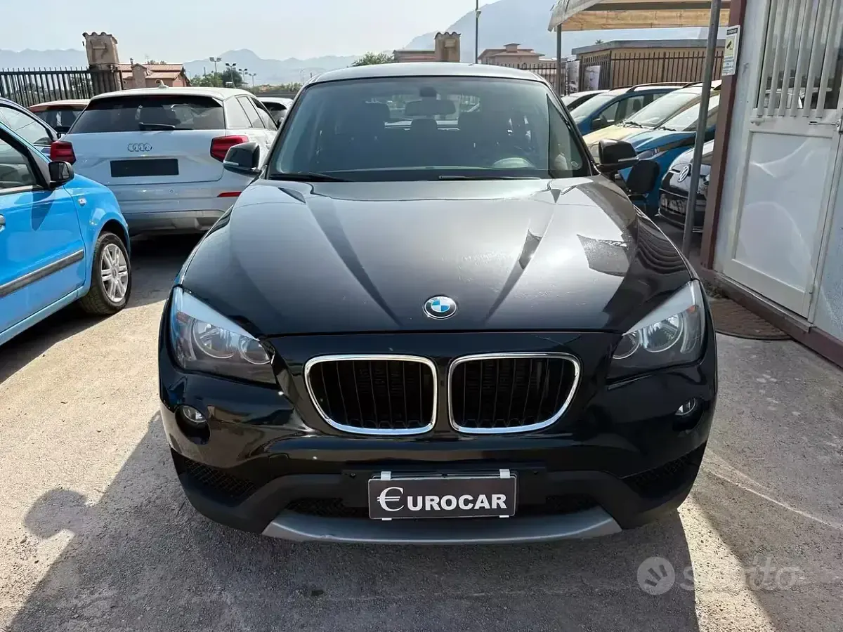 Usata BMW X1 143 CV (105 kW) 2014 Nero SUV