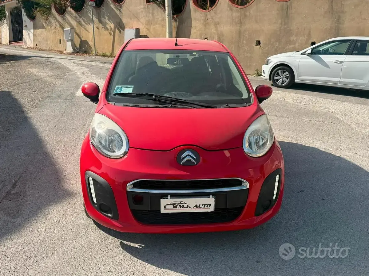Usata Citroën C1 Seduction 69 CV (50 kW) 2014 Rosso Utilitaria