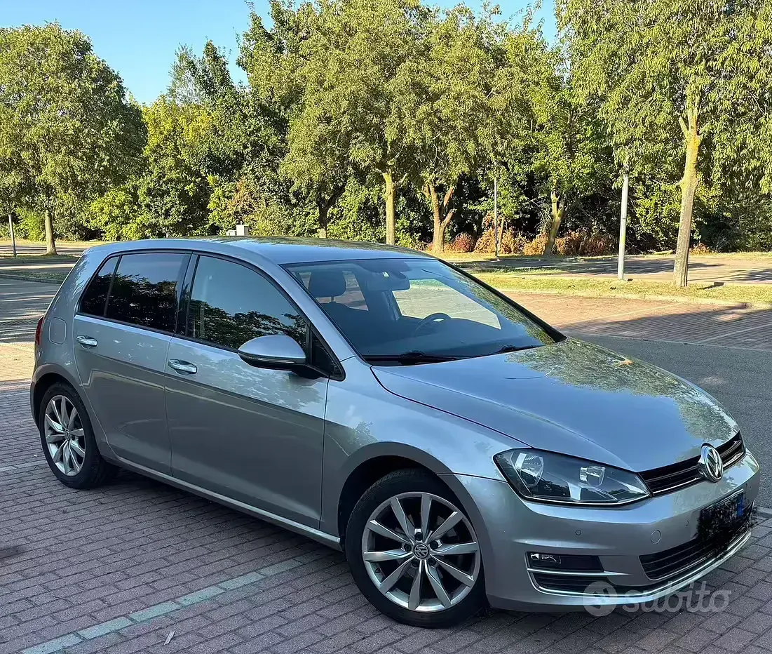 Usata VW Golf VII 110 CV (80 kW) 2014 Grigio Berlina