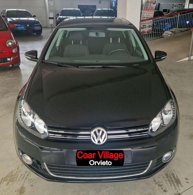 Usata VW Golf VI Highline 140 CV (102 kW) 2011 Nero Utilitaria