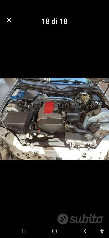 Usata Mercedes 170 136 CV (100 kW) 1999 Grigio Cabrio