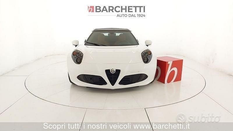 Usata Alfa Romeo 4C 241 CV (177 kW) 2019 Bianco Cabrio