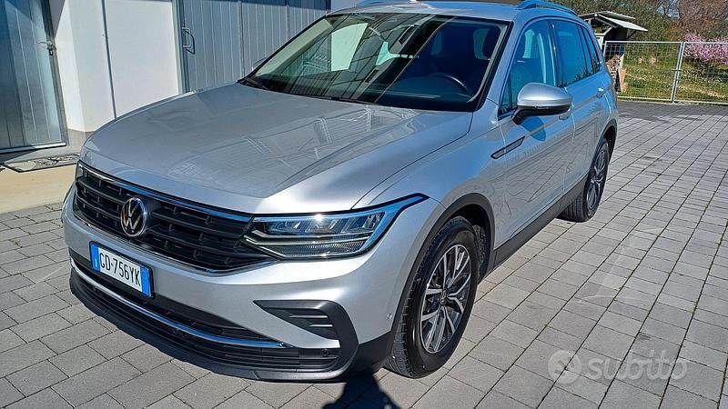 Usata VW Tiguan 150 CV (110 kW) 2021 Grigio SUV