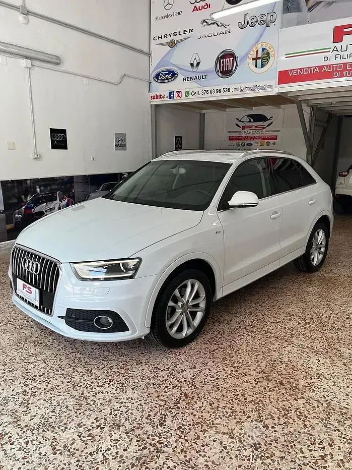 Usata Audi Q3 Advanced Plus 140 CV (102 kW) 2013 Bianco SUV