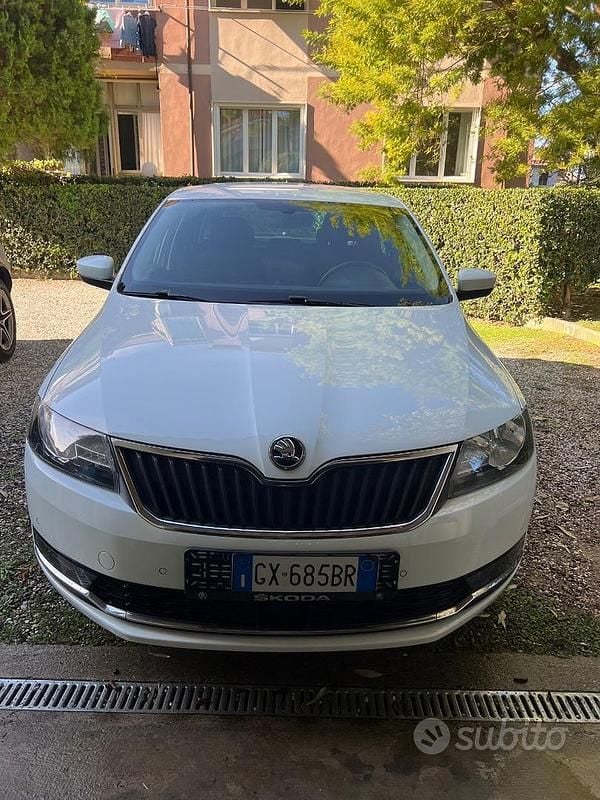 Usata Skoda Rapid 2018 Bianco Berlina