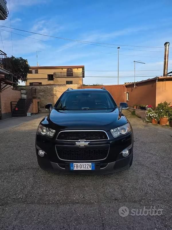 Usata Chevrolet Captiva 184 CV (135 kW) 2013 Nero SUV