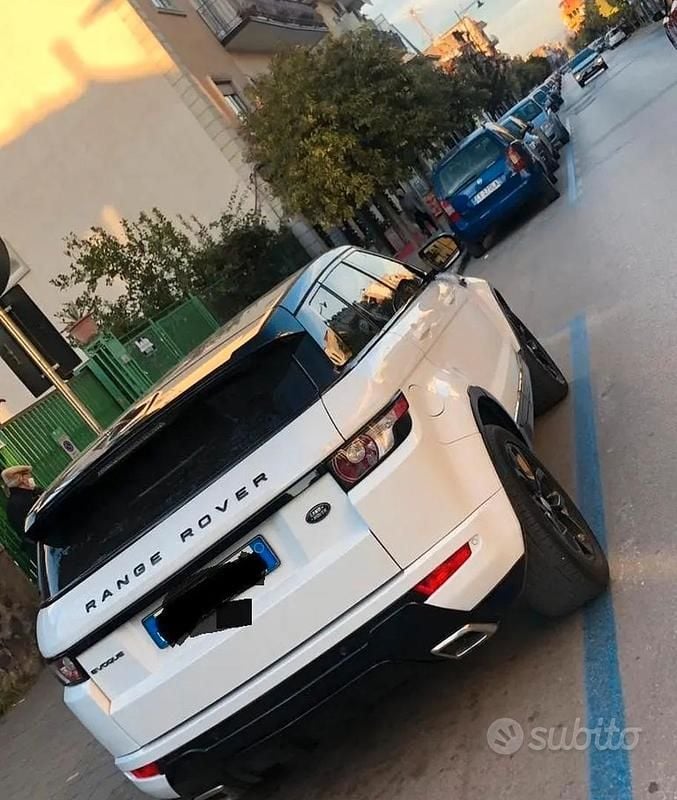 Usata Land Rover Range Rover evoque Dynamic 190 CV (139 kW) 2013 Bianco SUV