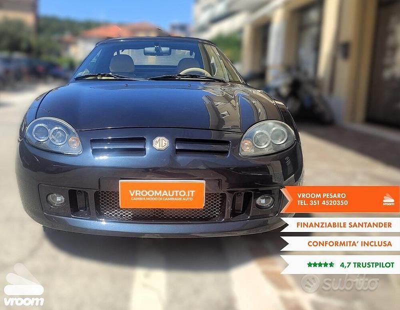 Usata MG TF 135 CV (99 kW) 2002 Nero Cabrio