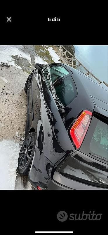 Usata Fiat Punto Evo 2012 Nero Utilitaria