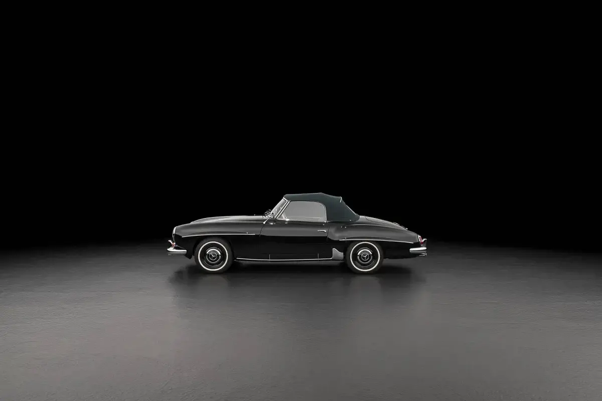 Usata Mercedes 190 105 CV (77 kW) 1959 Nero Berlina