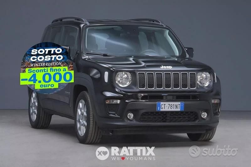 Solid black Usata 2024 Jeep Renegade Limited SUV | 18.397 € (Super prezzo) - Immagine 1/4