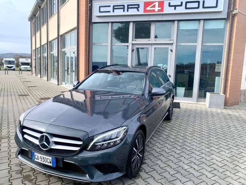 Usata Mercedes C180 Business 122 CV (89 kW) 2020 Grigio medio met Station wagon