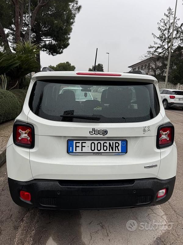 Usata Jeep Renegade 120 CV (88 kW) 2017 Bianco SUV