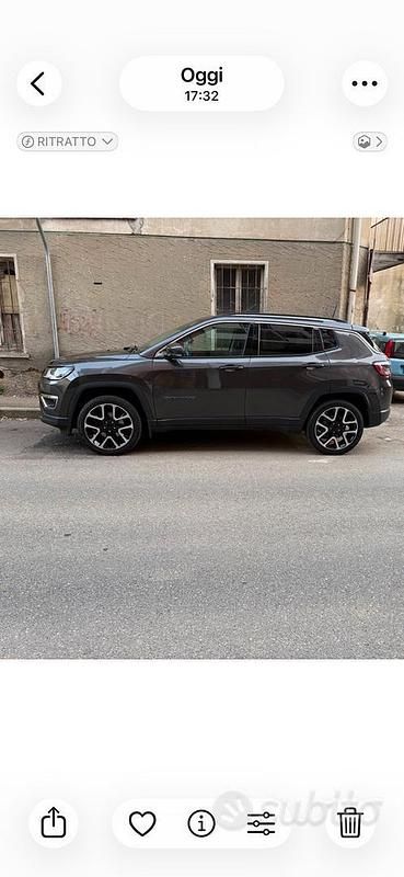 Usata Jeep Compass 140 CV (102 kW) 2018 Grigio SUV