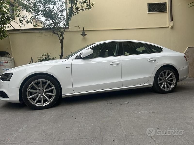 Usata Audi A5 Sportback 177 CV (130 kW) 2015 Bianco Utilitaria