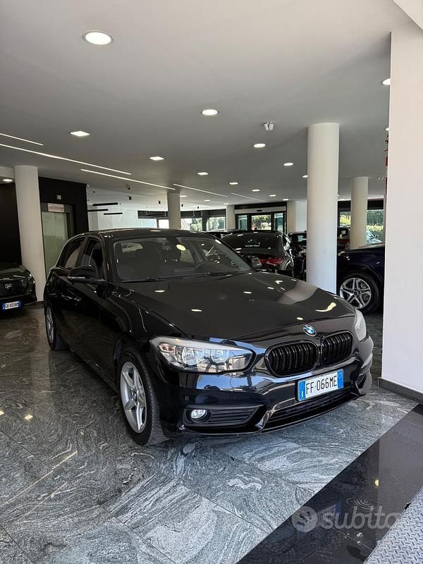 Usata BMW 116 Advantage 116 CV (85 kW) 2016 Nero Utilitaria