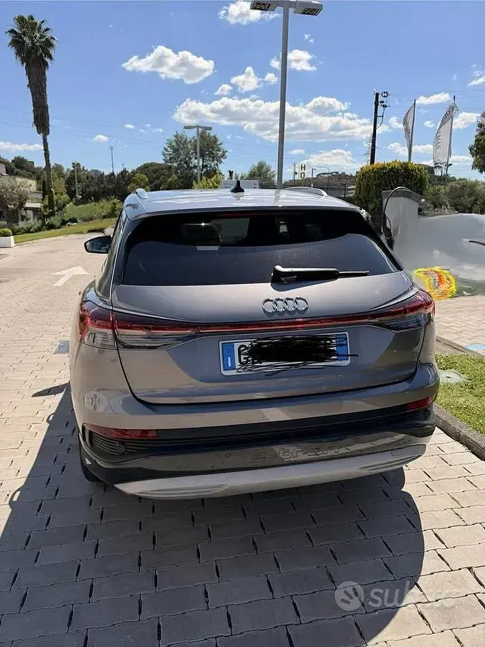 Usata Audi Q4 e-tron Advanced 69 kW (95 CV) 2022 Grigio SUV