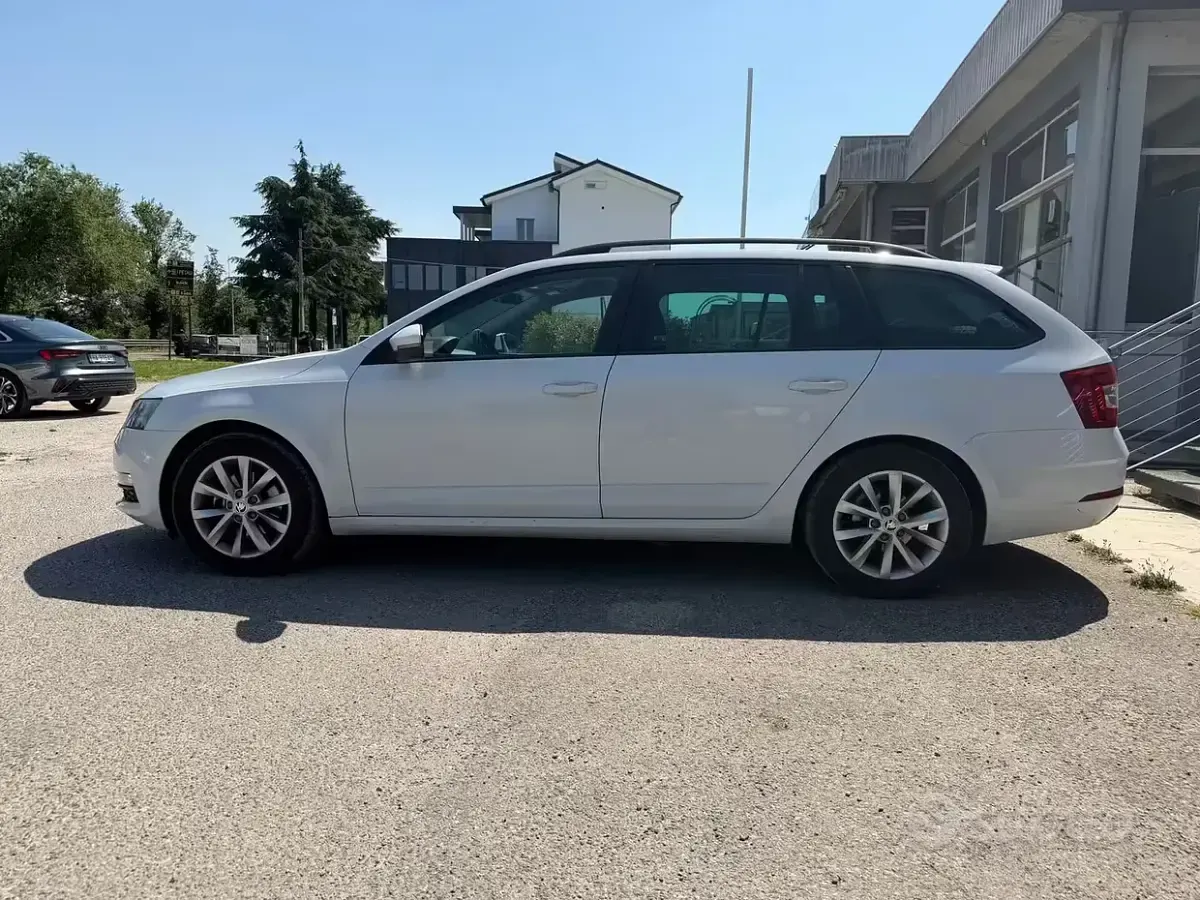Usata Skoda Octavia G-TEC Style 131 CV (96 kW) 2020 Bianco Station wagon
