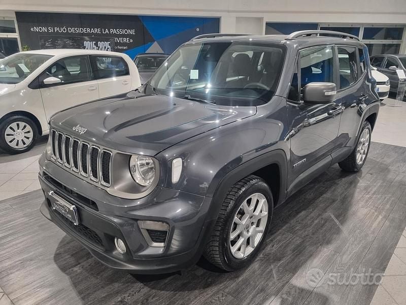 Begagnad Jeep Renegade Limited 131 HK (96 kW) 2021 Grå SUV