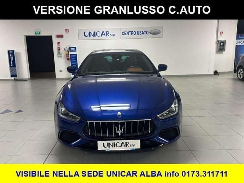 Usata Maserati Ghibli GranLusso 275 CV (202 kW) 2019 Blu/azzurro Coupé