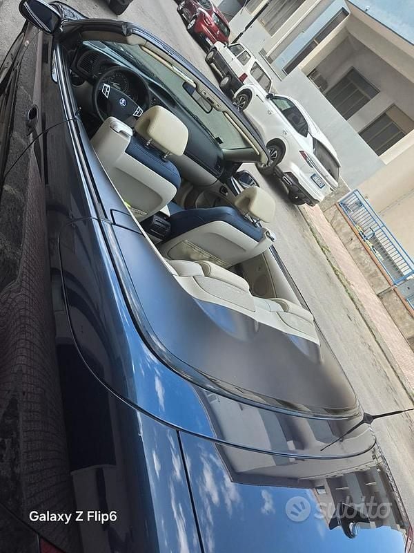Usata Saab 9-3 Cabriolet 210 CV (154 kW) 2006 Blu Cabrio