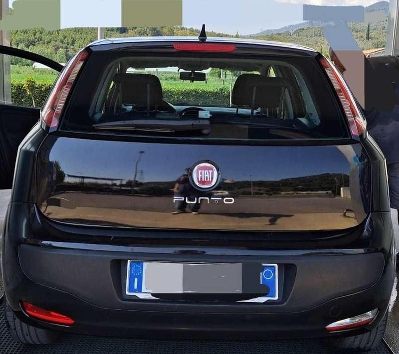 Usata Fiat Punto Evo 77 CV (56 kW) 2011 Nero Utilitaria