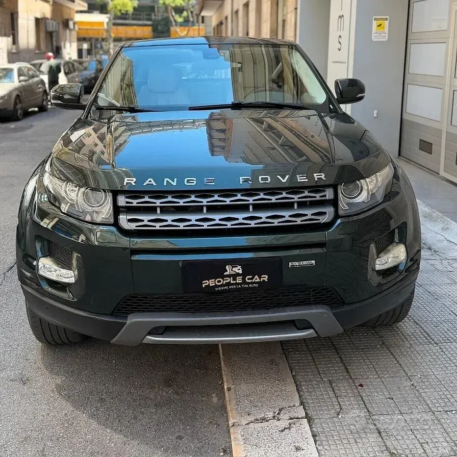Usata Land Rover Range Rover evoque Prestige 150 CV (110 kW) 2011 Verde SUV