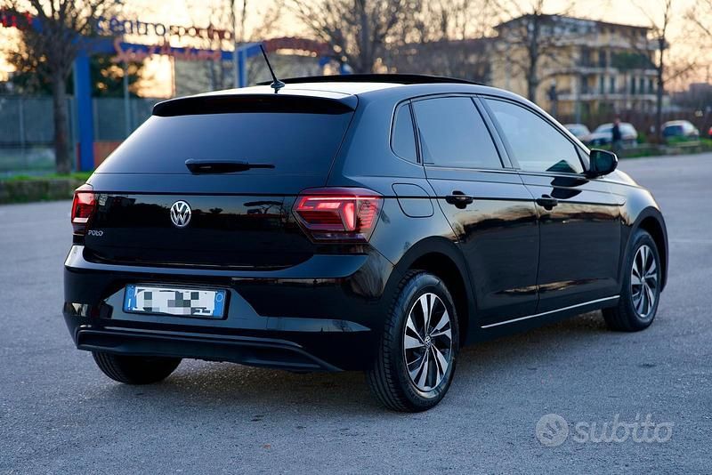 Usata VW Polo 95 CV (69 kW) 2018 Nero Utilitaria