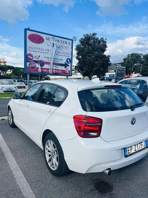 Usata BMW 116 116 CV (85 kW) 2012 Bianco Utilitaria
