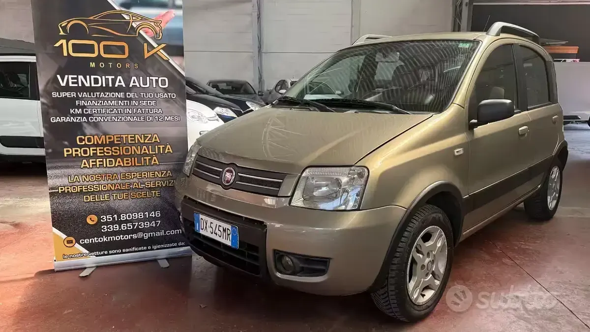 Usata Fiat Panda Climbing 60 CV (44 kW) 2009 Utilitaria