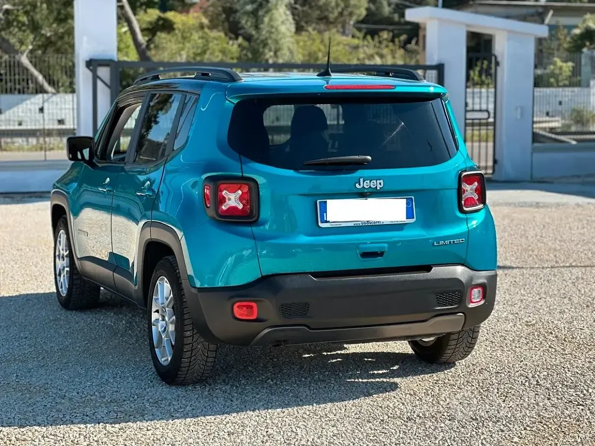 Usata Jeep Renegade Limited 130 CV (95 kW) 2022 Verde SUV