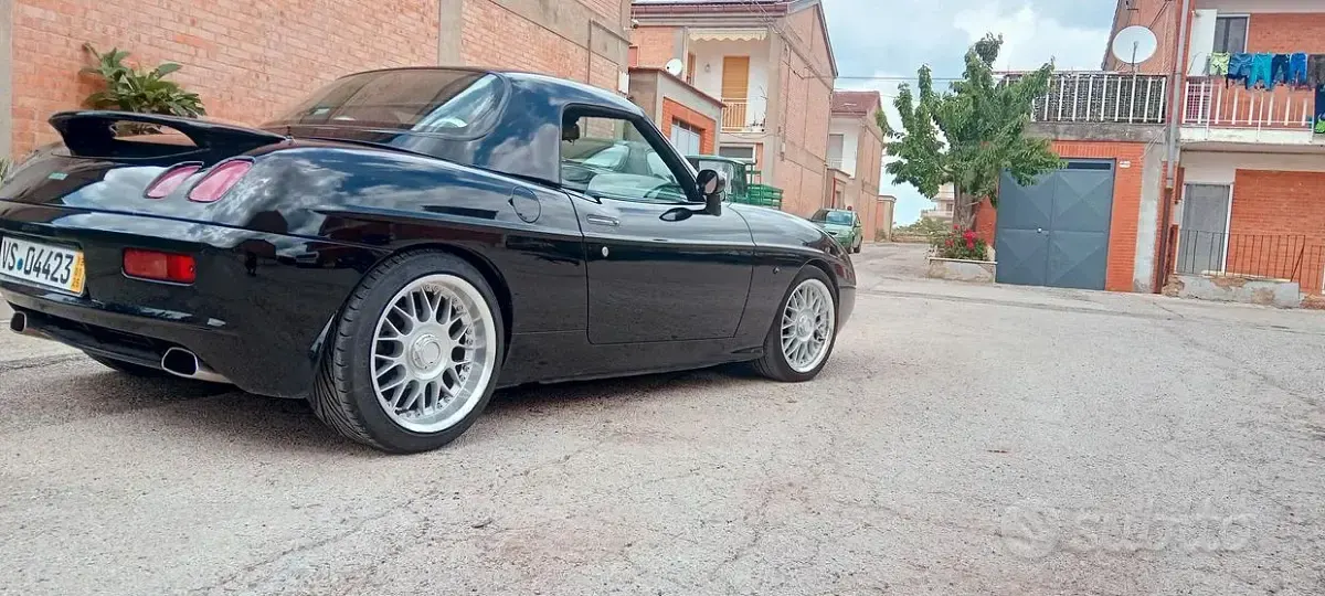 Usata Fiat Barchetta 130 CV (95 kW) 1997 Nero Cabrio