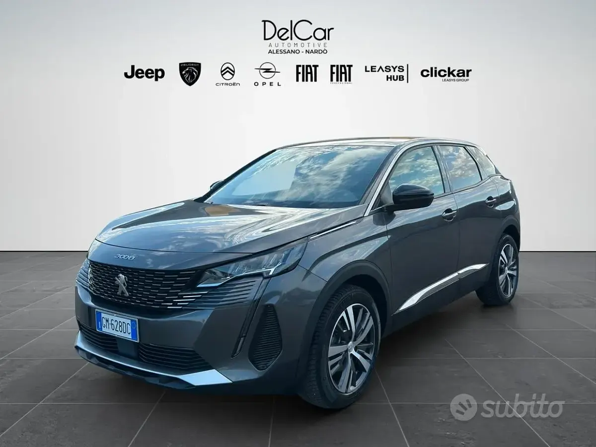 Usata Peugeot 3008 Allure 131 CV (96 kW) 2022 Grigio SUV