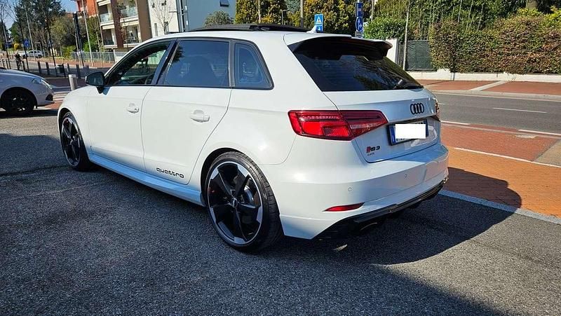 Usata Audi RS3 Ambiente 400 CV (294 kW) 2018 Bianco Berlina