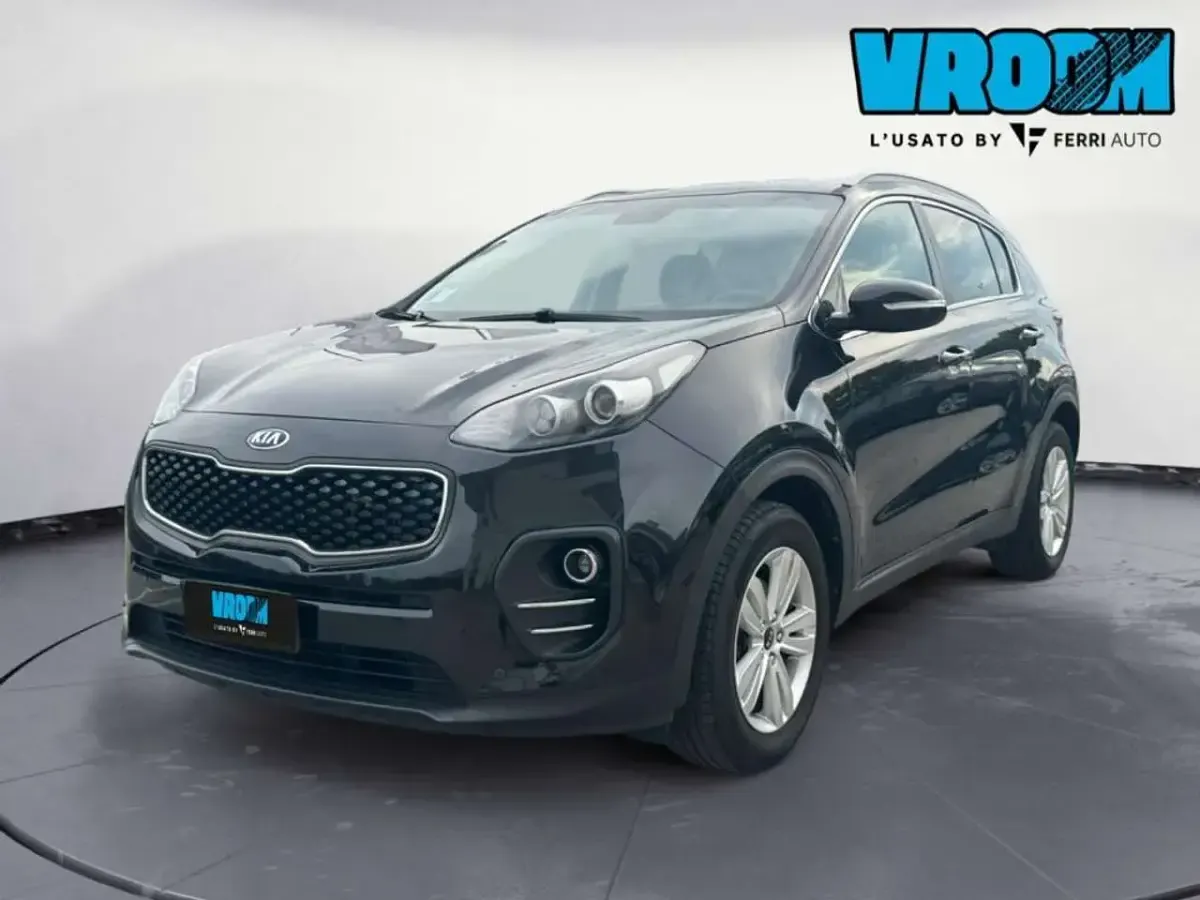 Usata Kia Sportage Style 116 CV (85 kW) 2016 Nero SUV