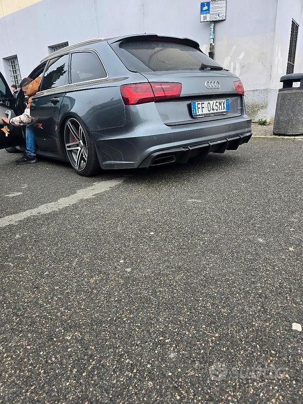 Usata Audi A6 S-Line 218 CV (160 kW) 2015 Grigio Station wagon