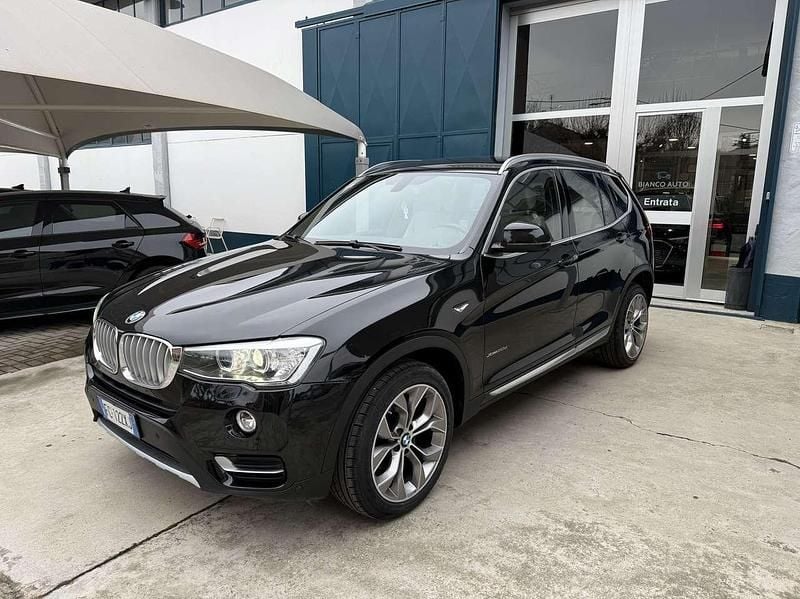 Usata BMW X3 xLine 190 CV (139 kW) 2016 Nero SUV