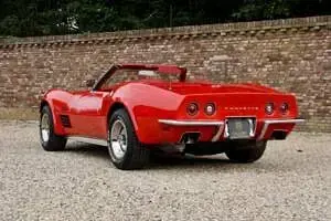 Usata Chevrolet Corvette Stingray 258 CV (189 kW) 1970 Rosso Cabrio
