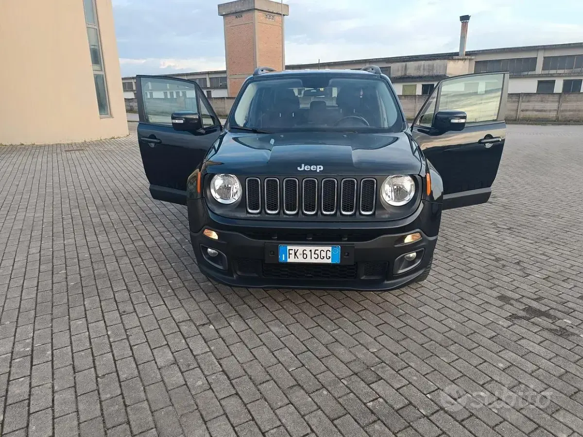 Usata Jeep Renegade 140 CV (102 kW) 2017 Nero SUV