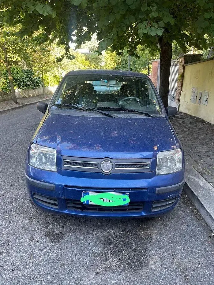 Usata Fiat Panda 54 CV (39 kW) 2010 Blu Utilitaria