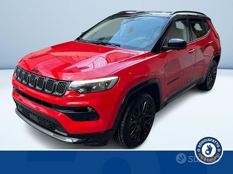 Usata Jeep Compass Summit 130 CV (95 kW) 2024 Rosso SUV