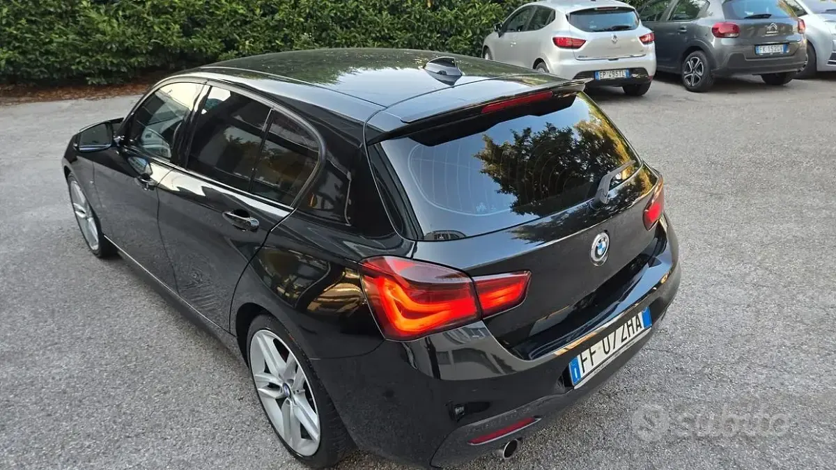 Usata BMW 116 M Sport 116 CV (85 kW) 2016 Nero Utilitaria