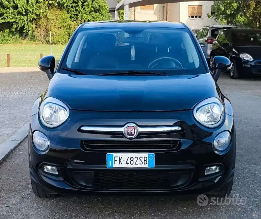 Usata Fiat 500X S 110 CV (80 kW) 2017 Nero SUV