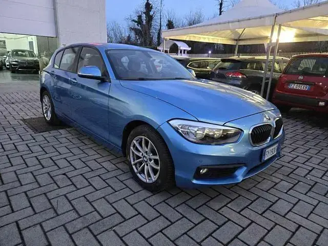 Usata BMW 116 Advantage 116 CV (85 kW) 2019 Blu Utilitaria