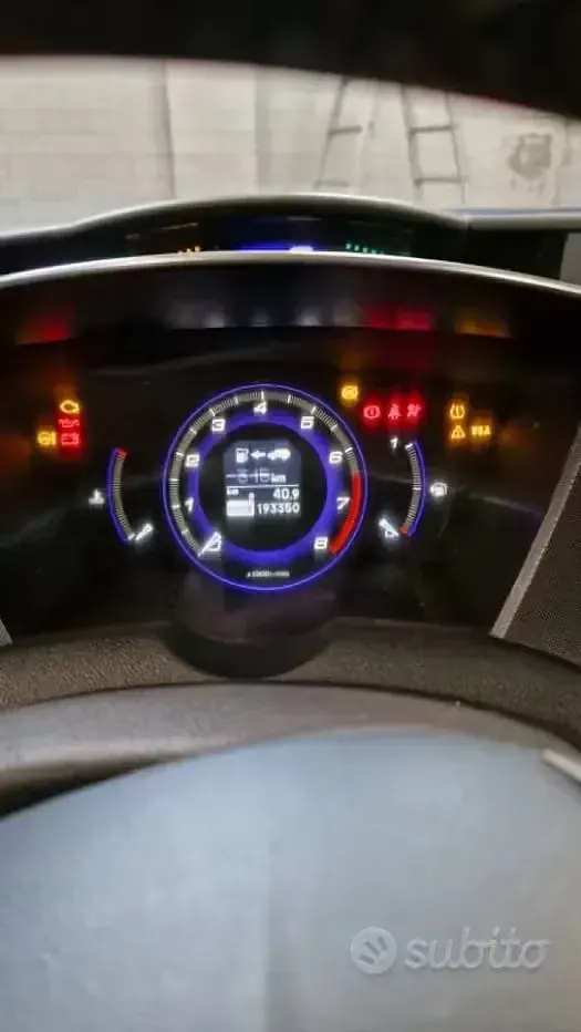 Usata Honda Civic Elegance 99 CV (72 kW) 2011 Nero Berlina