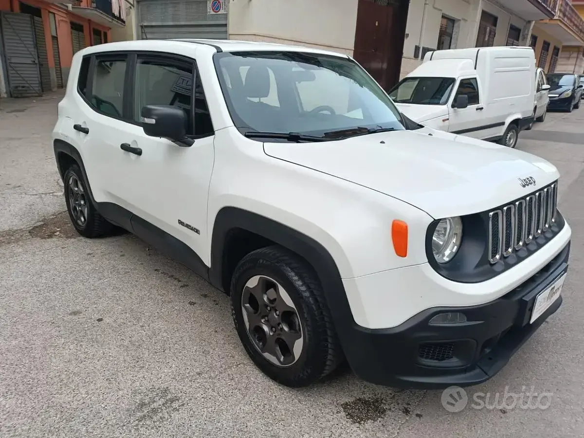 Usata Jeep Renegade Sport 95 CV (69 kW) 2017 Bianco SUV