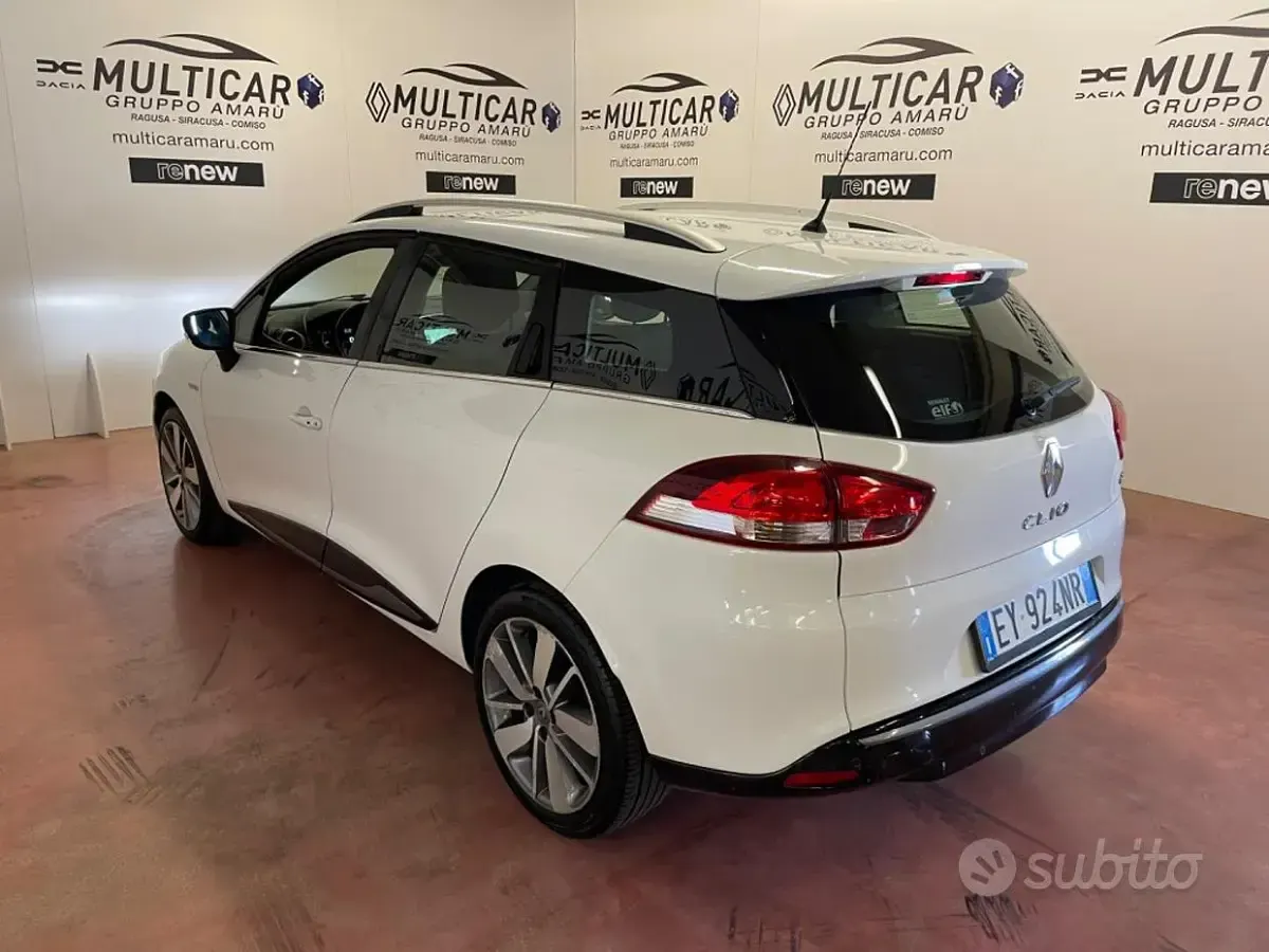 Usata Renault Clio 90 CV (66 kW) 2015 Bianco Station wagon