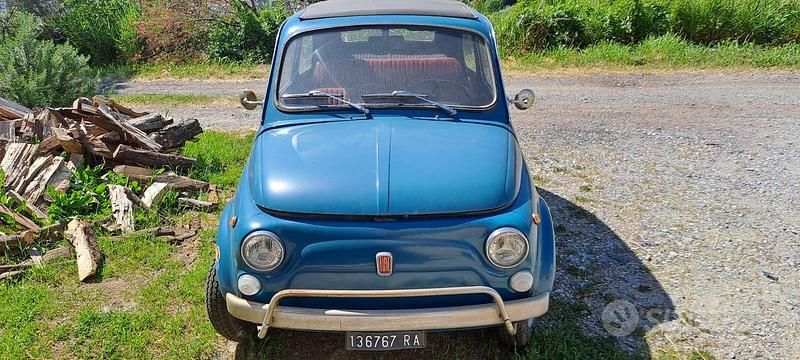Usata Fiat 500 1960 Blu Utilitaria